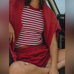 Daily Drills Red Women's Shorts